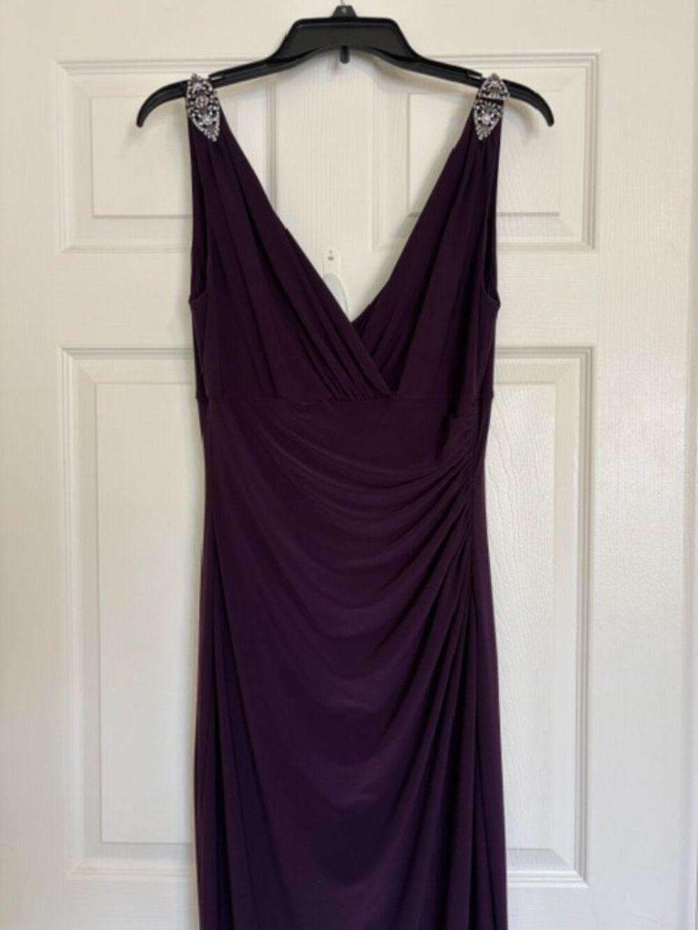 Plum Ralph Lauren gown Size 8 - Picture 2 of 7
